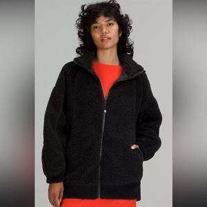 Lululemon textured fleece jacket